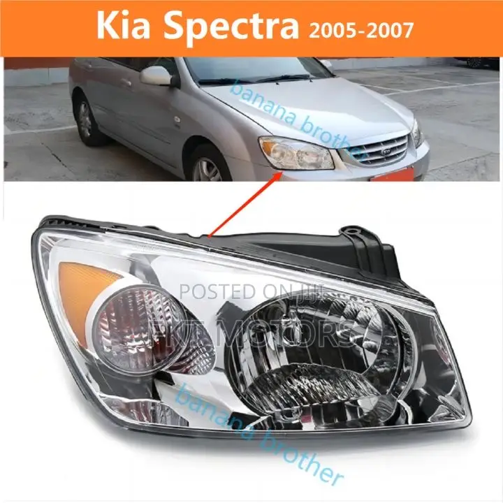 Kia Spectra 5 Headlight 2004,2005,2006,2007,2008,2009,2010