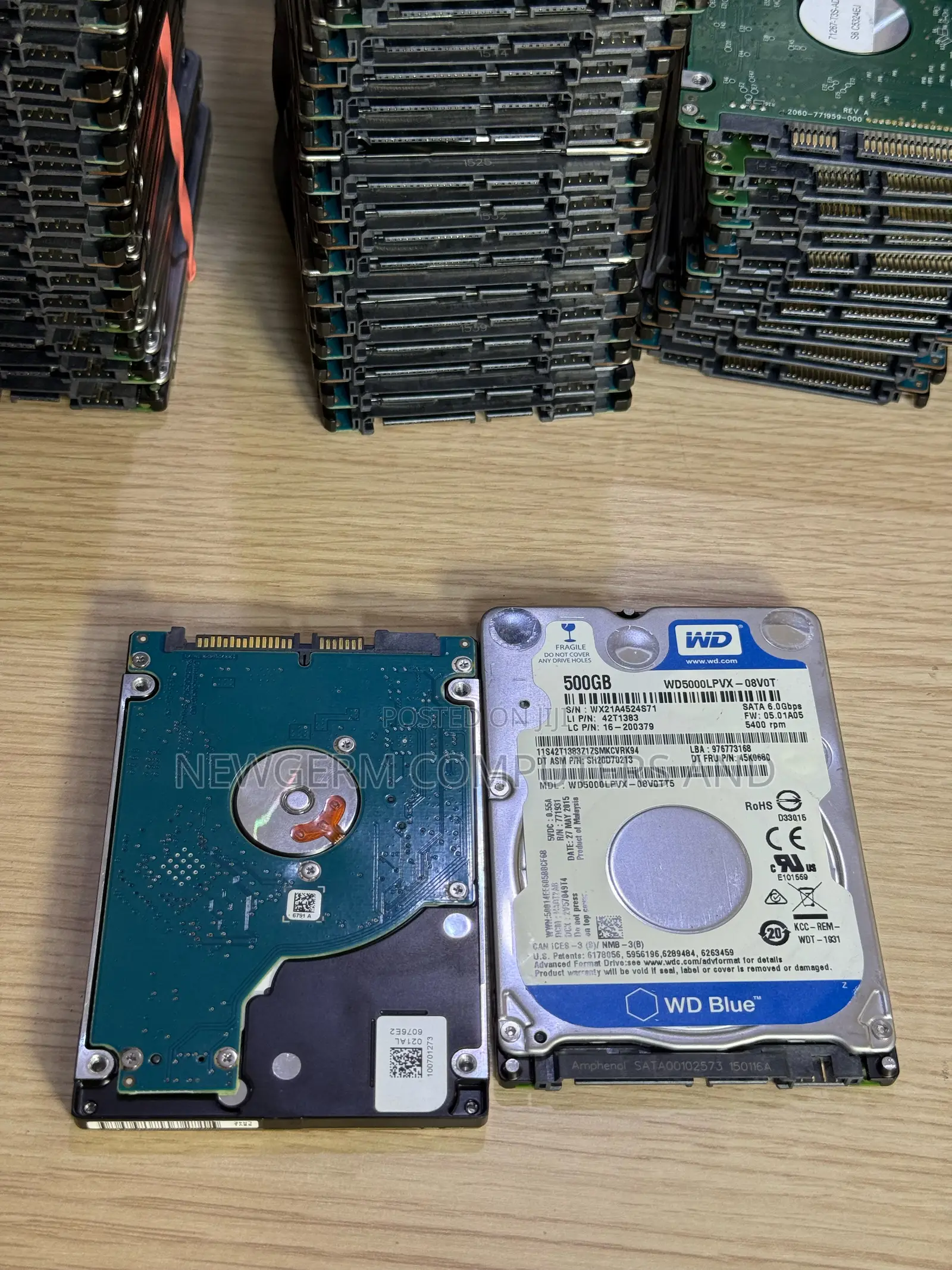 500gb Laptop Hard Drives HDD (Internal)