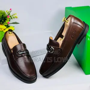 Clarks Dark Coffee Men’S Loafers