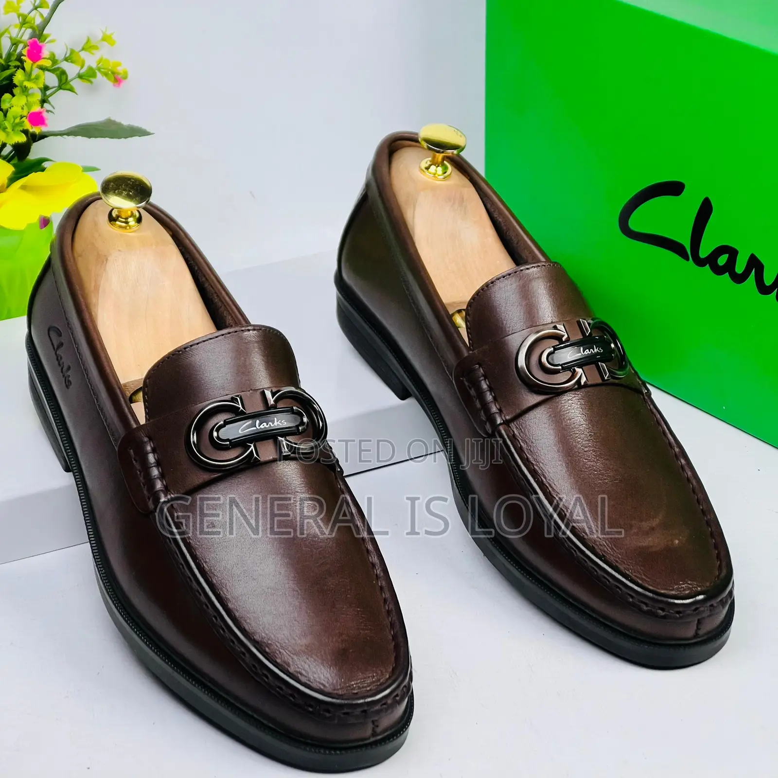 Clarks Dark Coffee Men’S Loafers