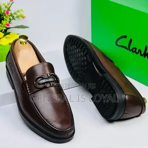Clarks Dark Coffee Men’S Loafers
