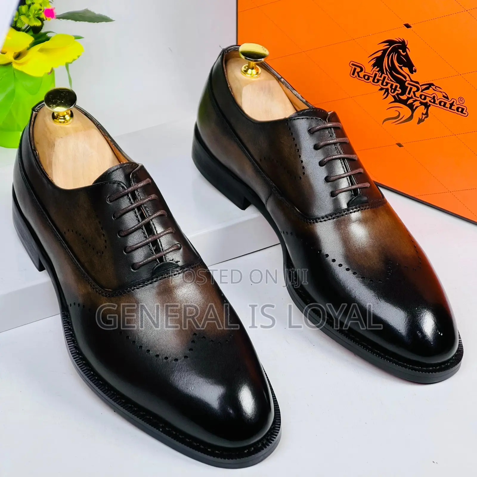 Robby Rosata Dark Coffee Men’S Shoe