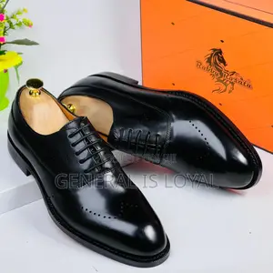 Photo - Robby Rosata Black Men’S Corporate Shoe