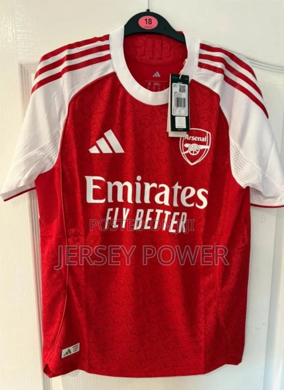 Arsenal Home, Away and 3rd Kit 25/26