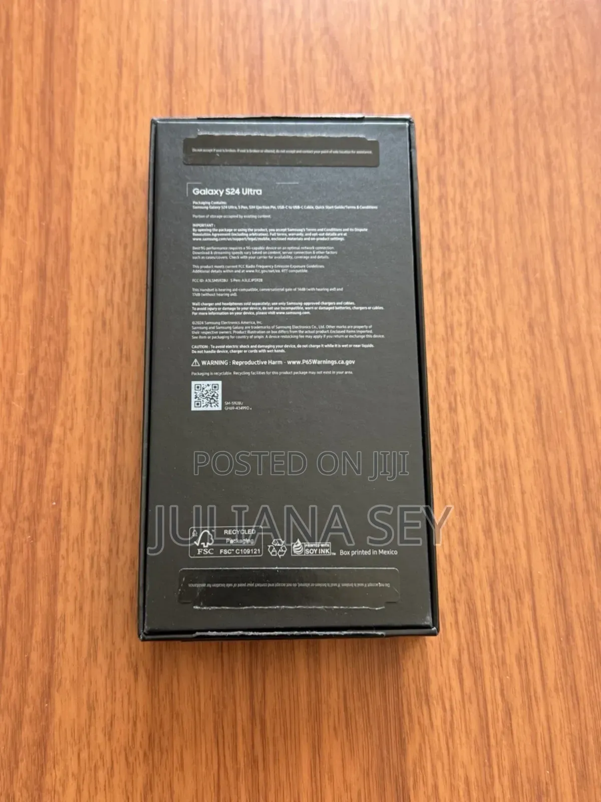 New Samsung Galaxy S24 Ultra 256 GB