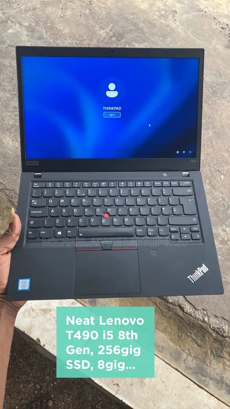 Laptop Lenovo ThinkPad T490s 8GB Intel Core i5 SSD 256GB