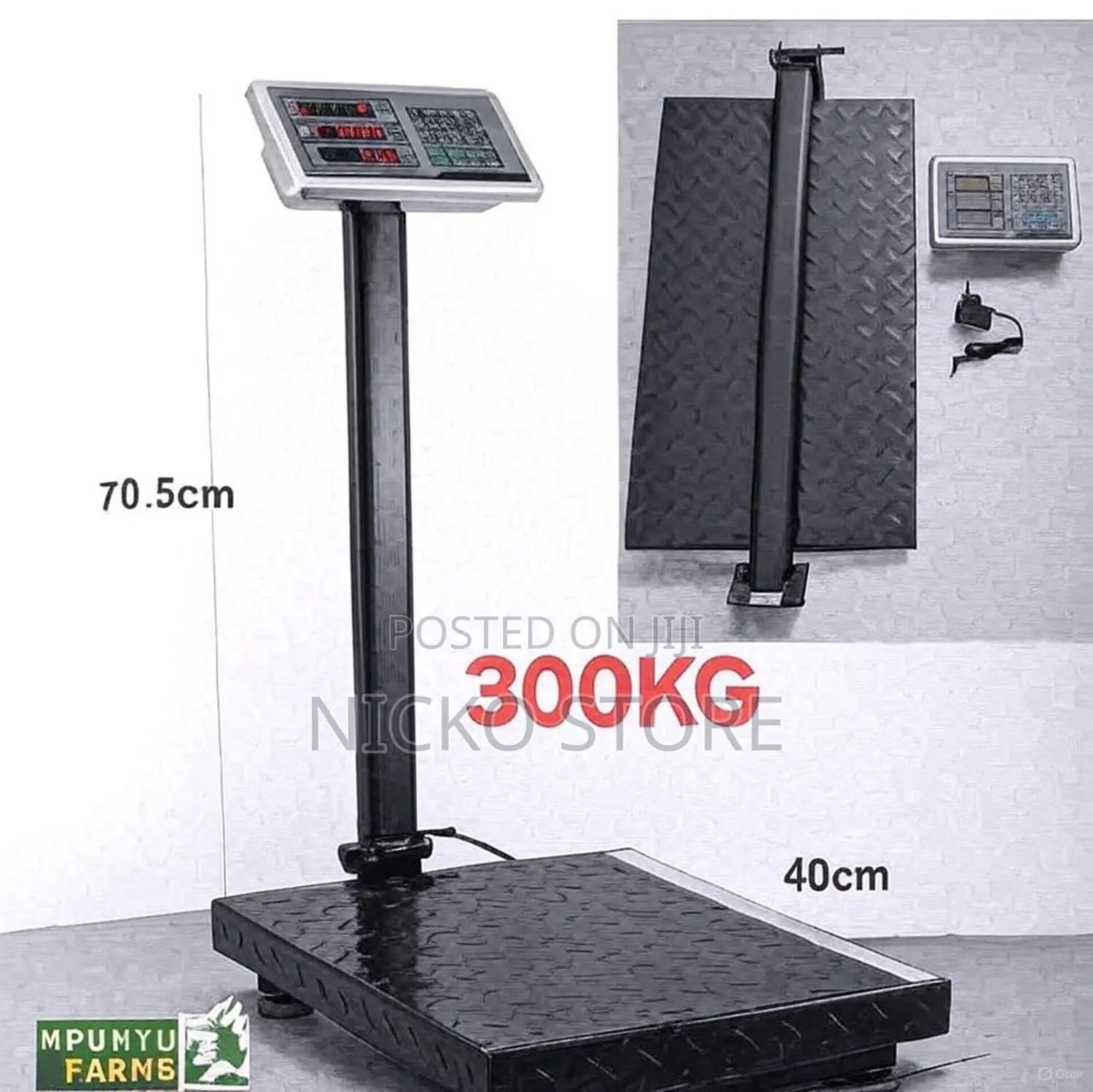 Digital Industrial Platform Scale 300kg and 150kg