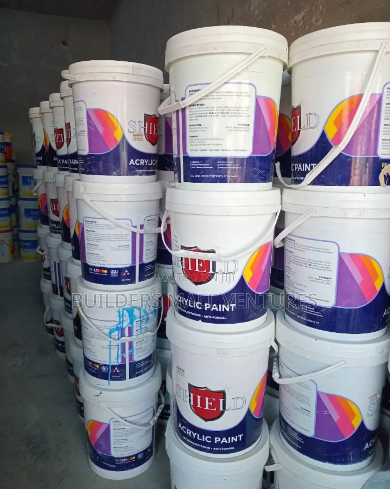 Shield Acrylic Paint (20l) for Interior/Exterior Walls