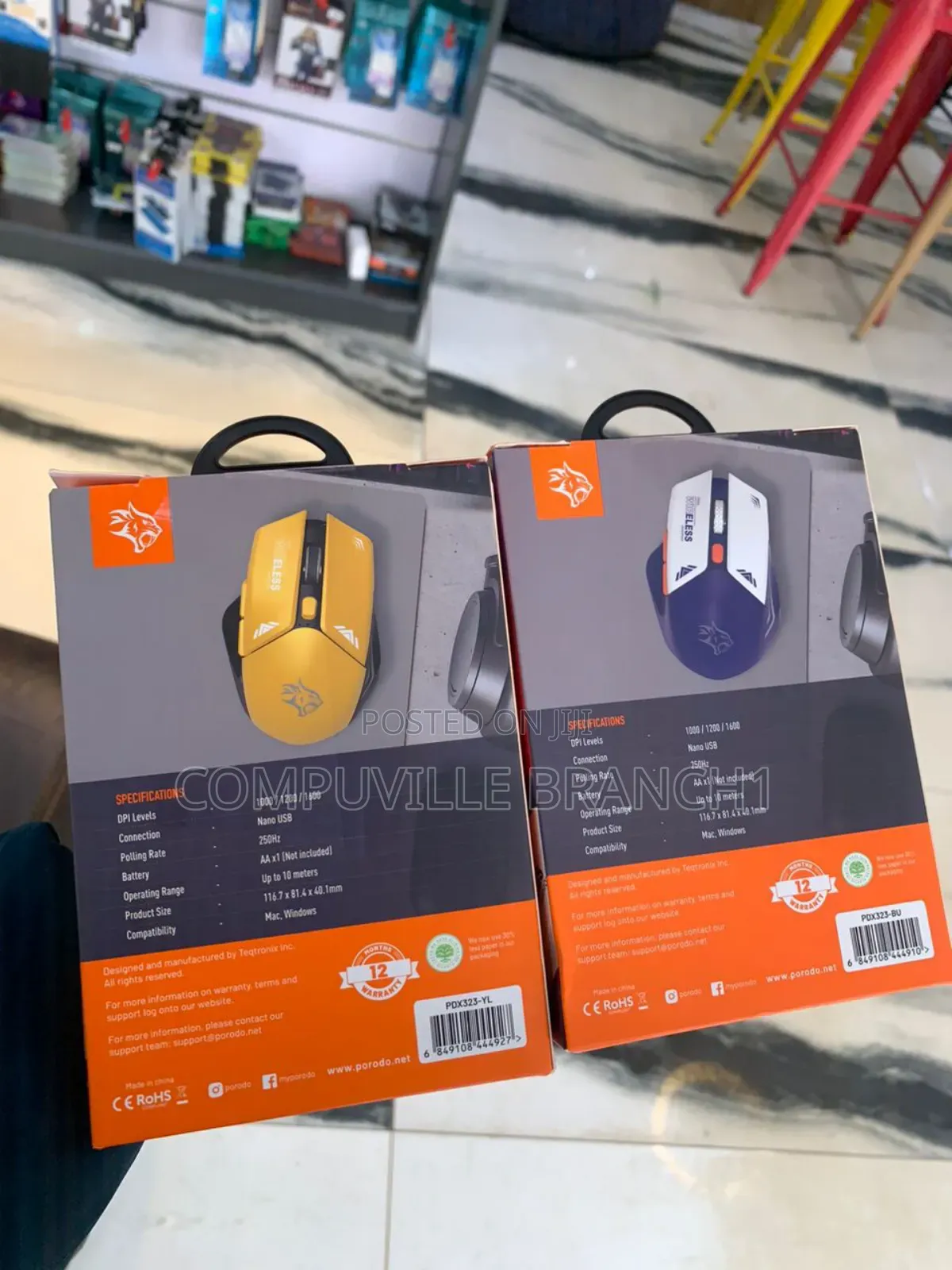 Porodo Wireless Gaming Mouse