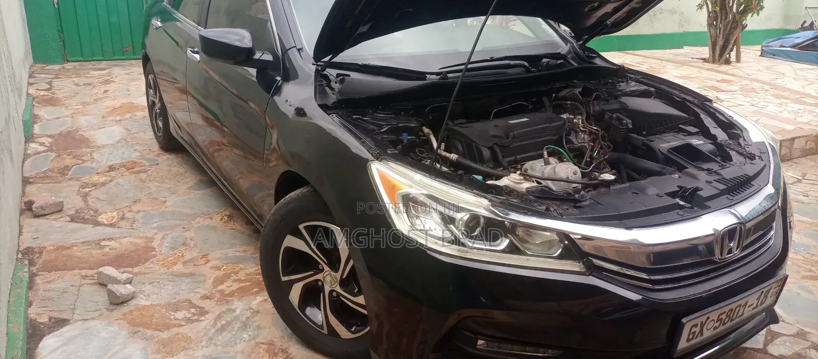 Honda Accord LX 4dr Sedan FWD (2.4L 4cyl 2A) 2017 Black
