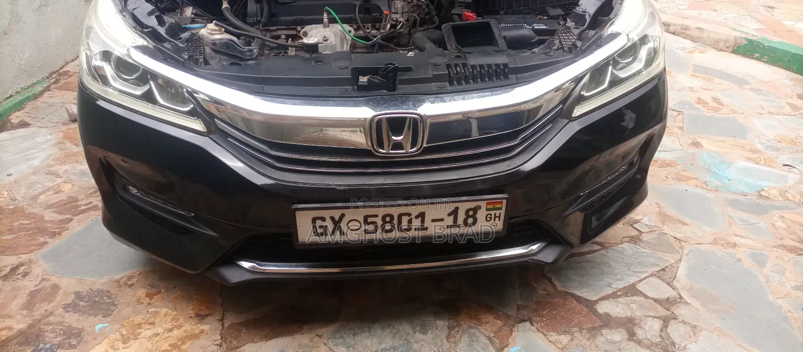 Honda Accord LX 4dr Sedan FWD (2.4L 4cyl 2A) 2017 Black