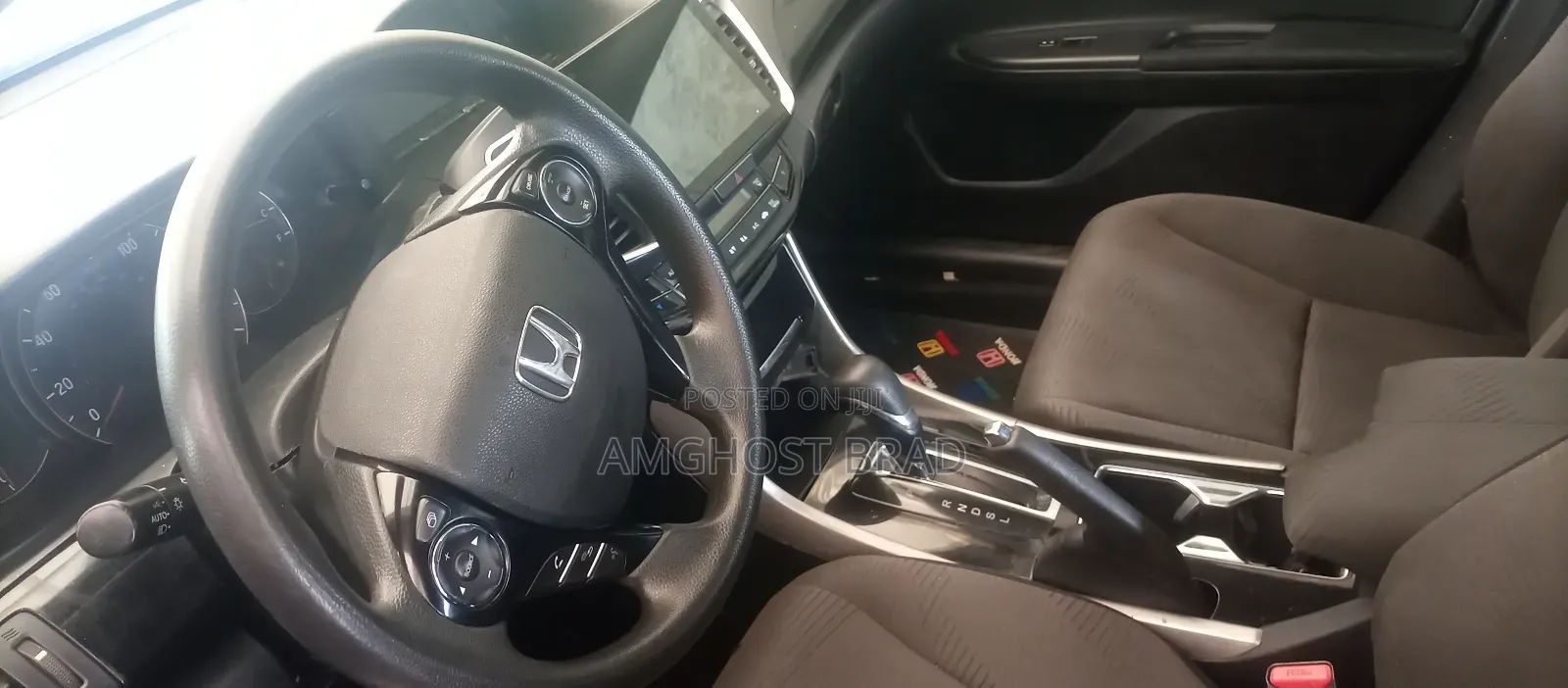Honda Accord LX 4dr Sedan FWD (2.4L 4cyl 2A) 2017 Black