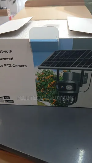Solar 4g Sim Double Lens Cctv For All Networks