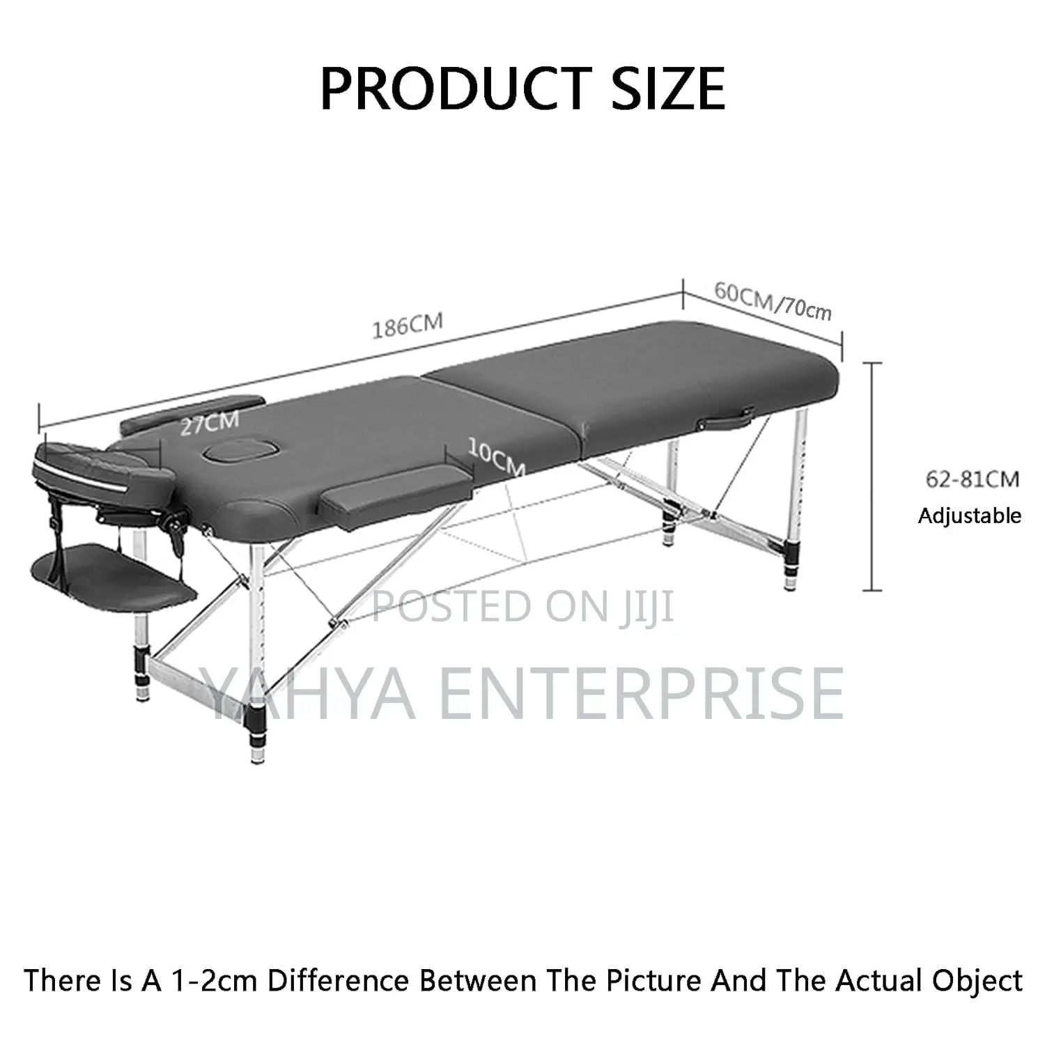 Massaging Bed With Neck Rest