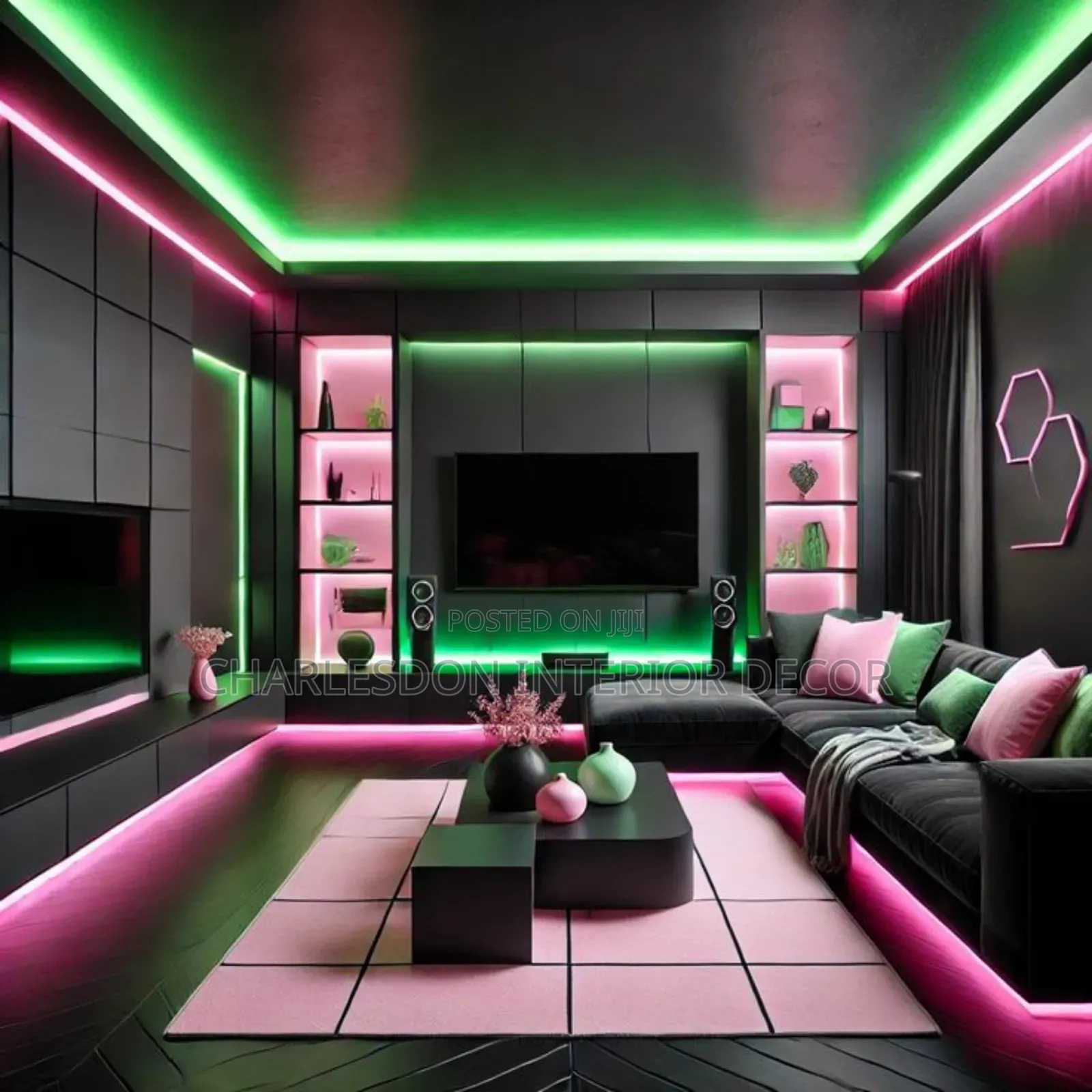 P.O. P Luxe Interior Decoration (Living Room, Home Decor)