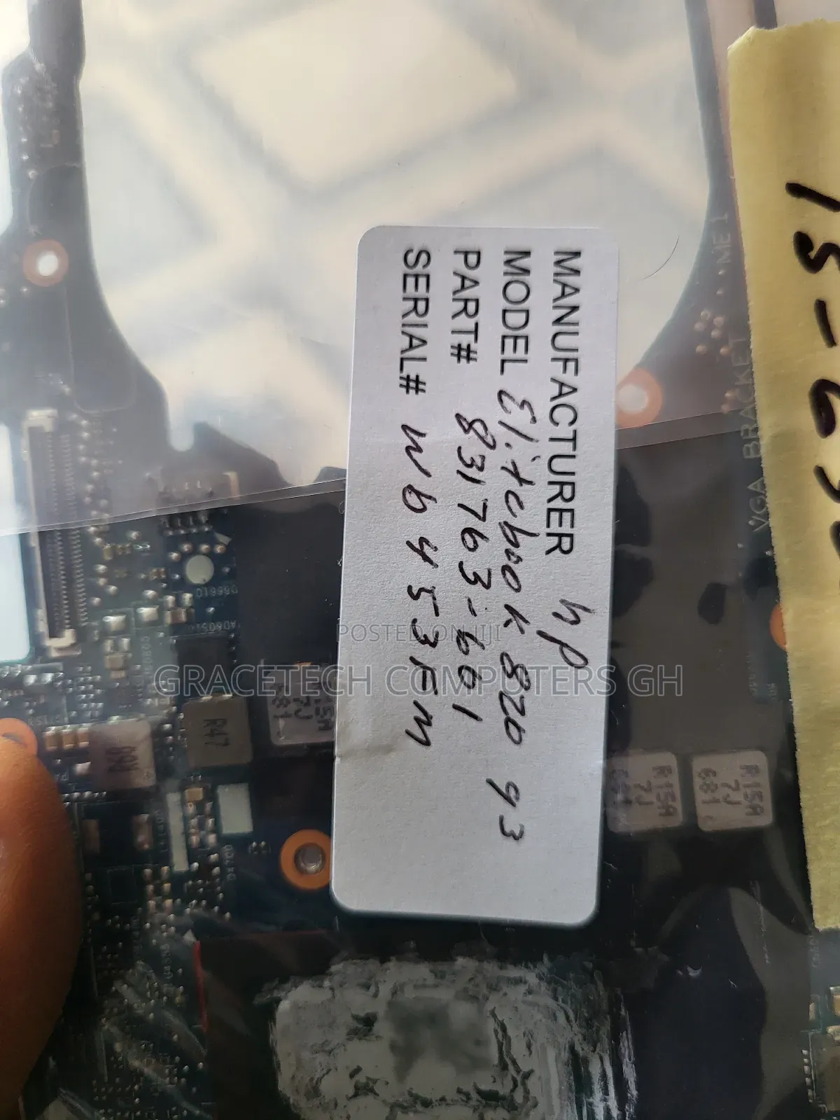 Hp Elitebook 820 G3 I5 6th Gen Motherboard