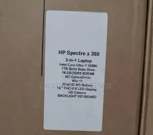 New Laptop HP Spectre 14 16GB Intel Core Ultra 7 SSD 1T