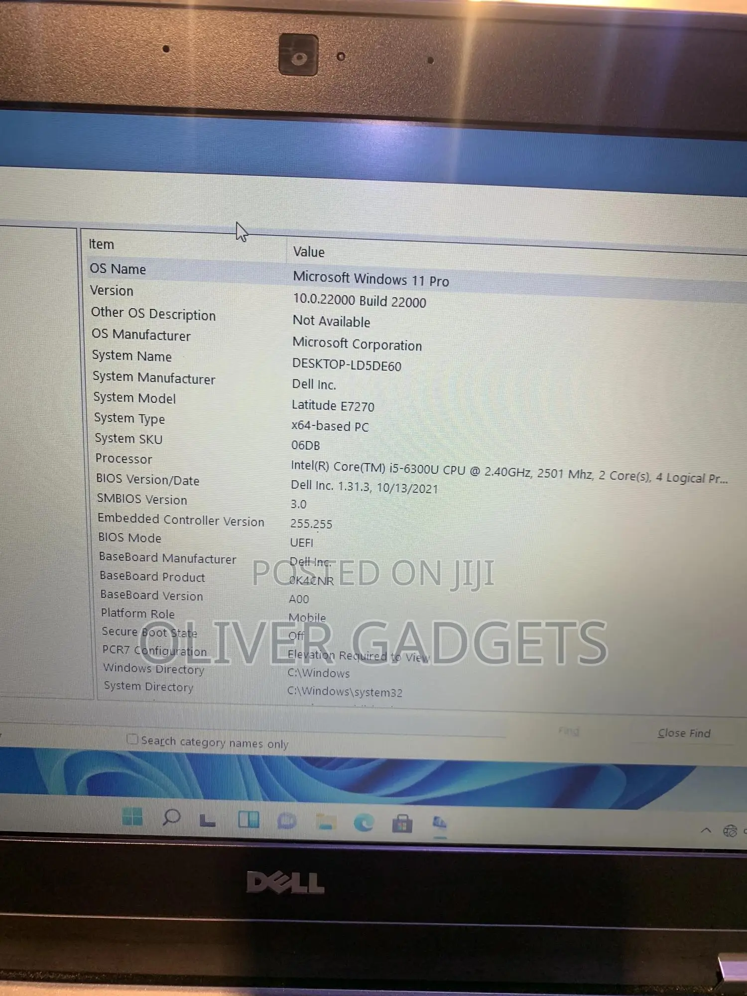 Laptop Dell Latitude 12 E7270 8GB Intel Core i5 SSD 128GB
