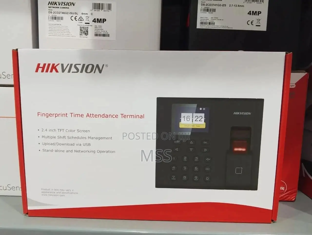 Ds-K1a8503mf Fingerprint Time Attendance Termina