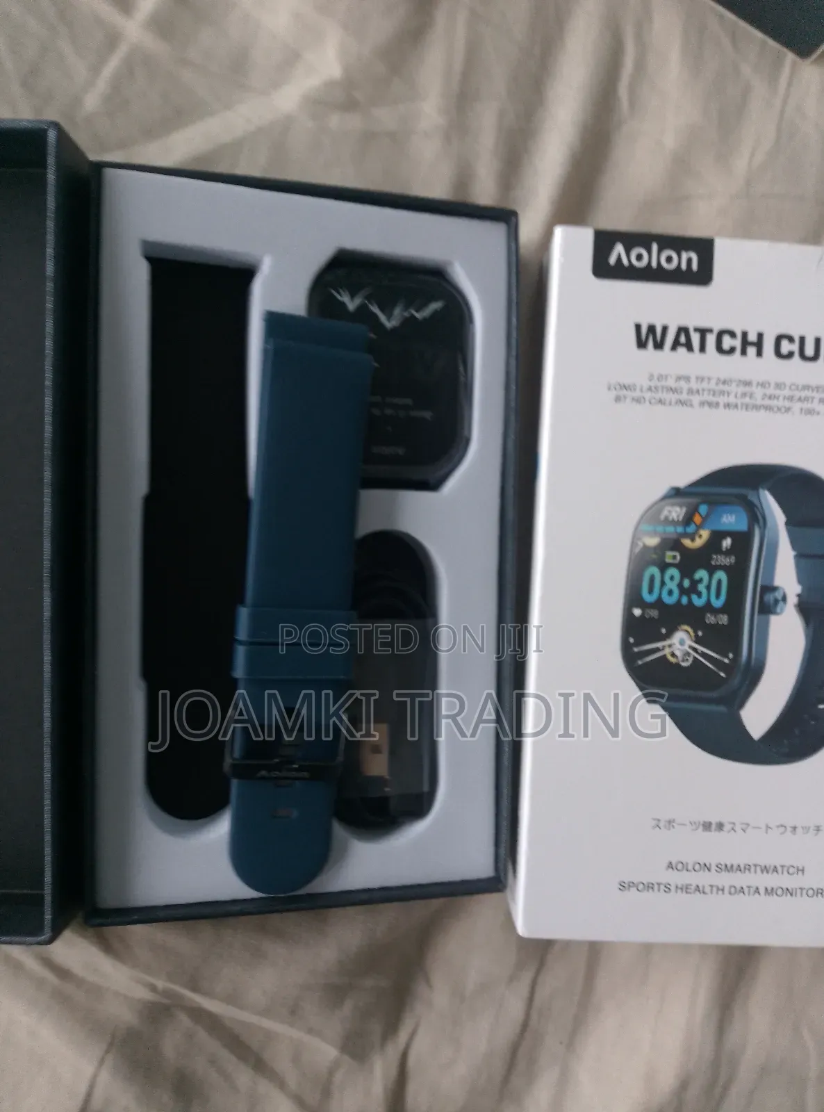 2.01" Curved Screen Smartwatch Men, Women, Bt Call, Ip68,