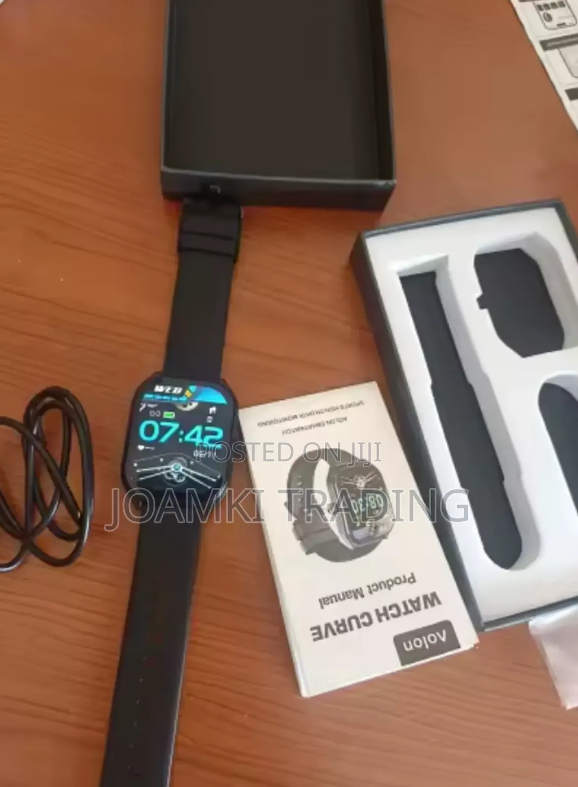 2.01" Curved Screen Smartwatch Men, Women, Bt Call, Ip68,