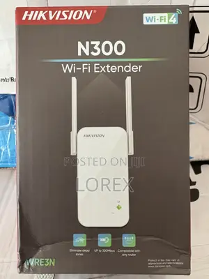 Hikvision Wifi Repeater Extender Wifi 4 Wre3n (No Lan Port)