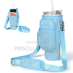Glitter Stanley Cup Bag With Pockets