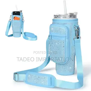 Glitter Stanley Cup Bag With Pockets