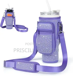 Glitter Stanley Cup Bag With Pockets