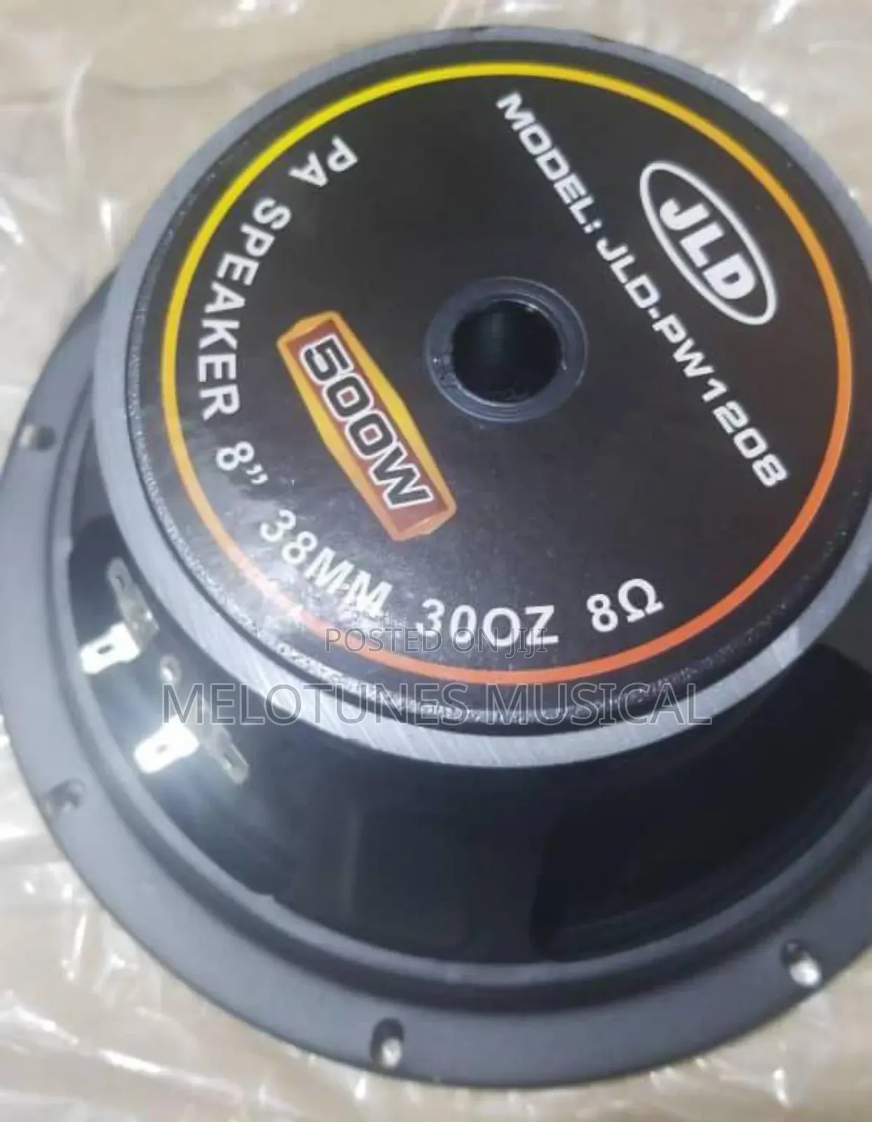 JLD-Pw1208 8inches 500watt Pair of Naked Speakers