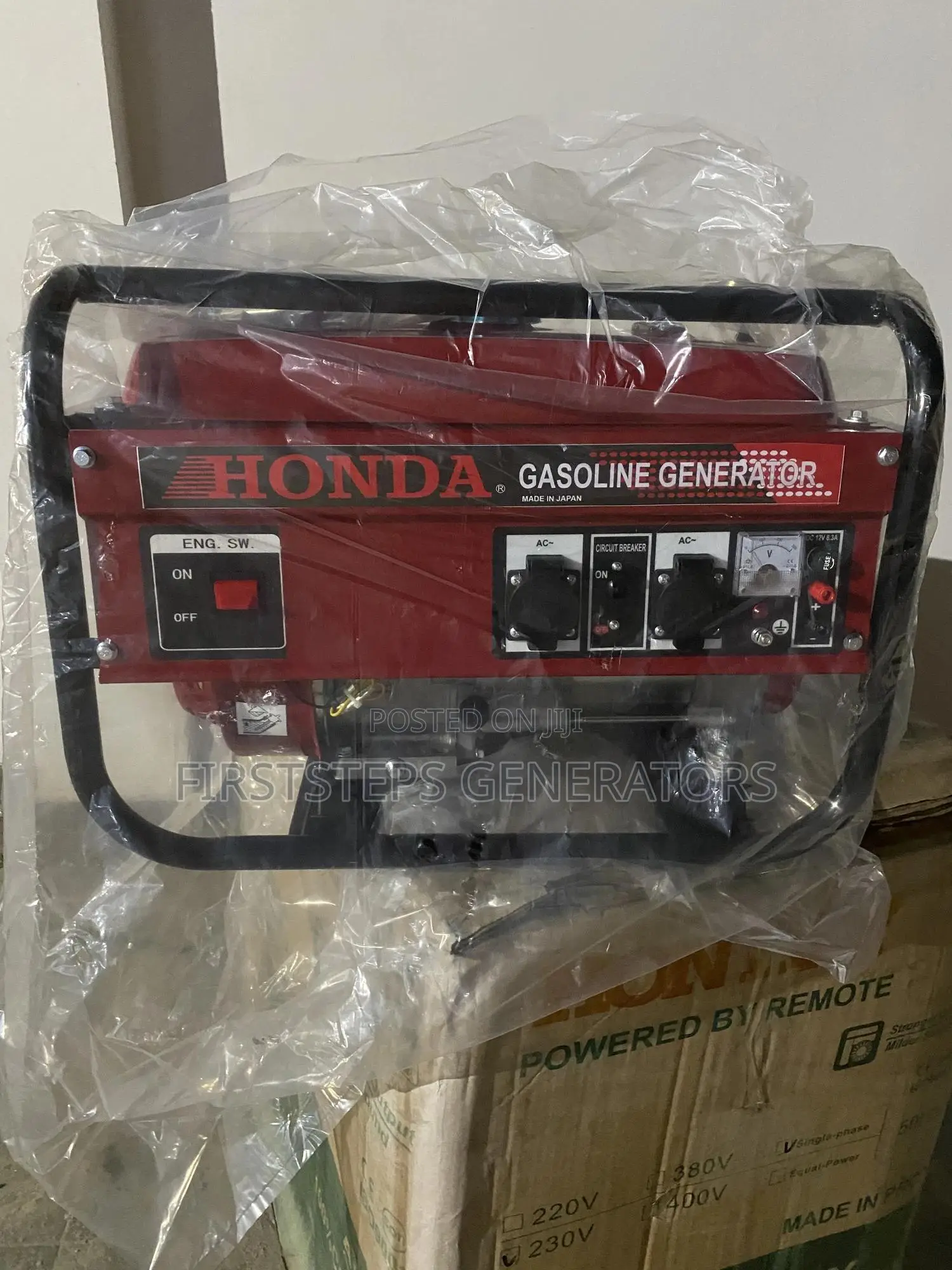 Silent Gasoline Generator 7.5kv New Honda Generator Ec8500