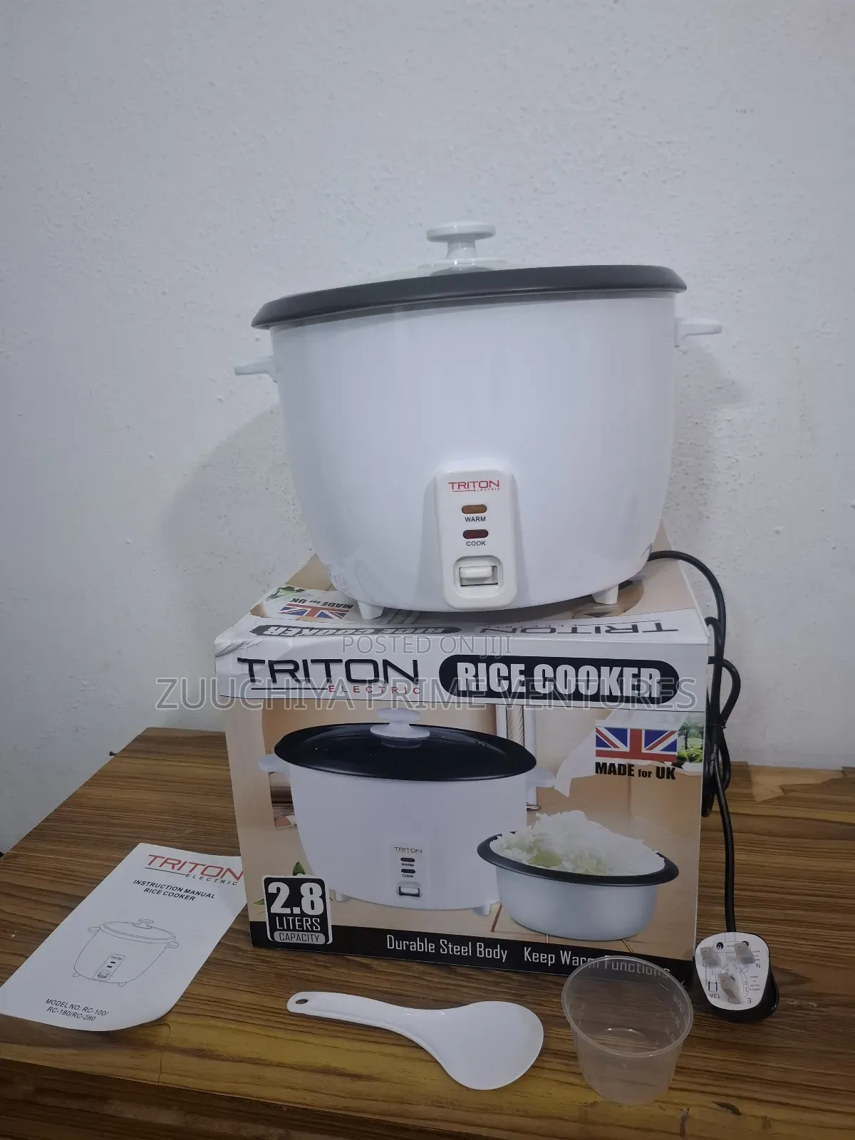 2.8l Triton Rice Cooker From Uk