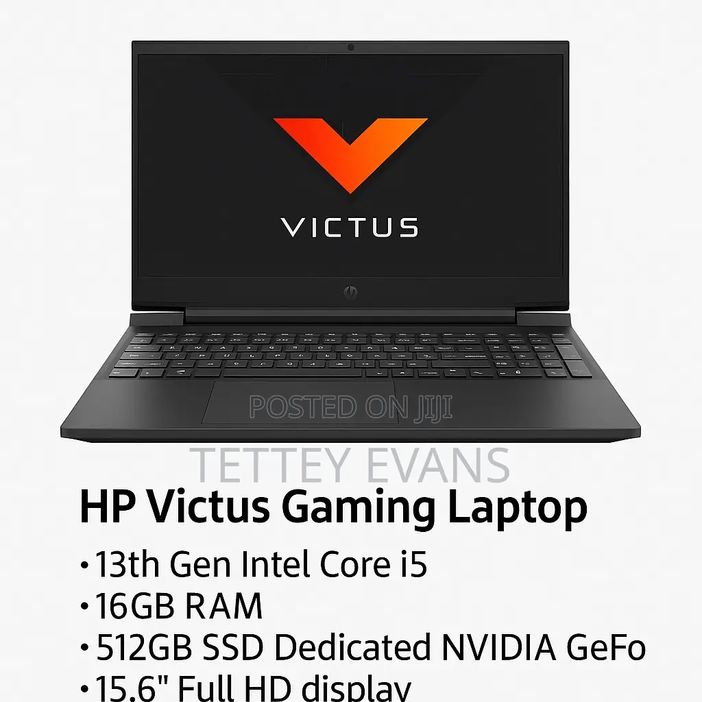 New Laptop HP Victus 15 16GB Intel Core I5 SSD 512GB