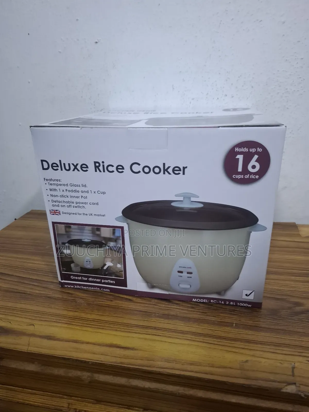 2.8l Kitchen Genie Rice Cooker Uk