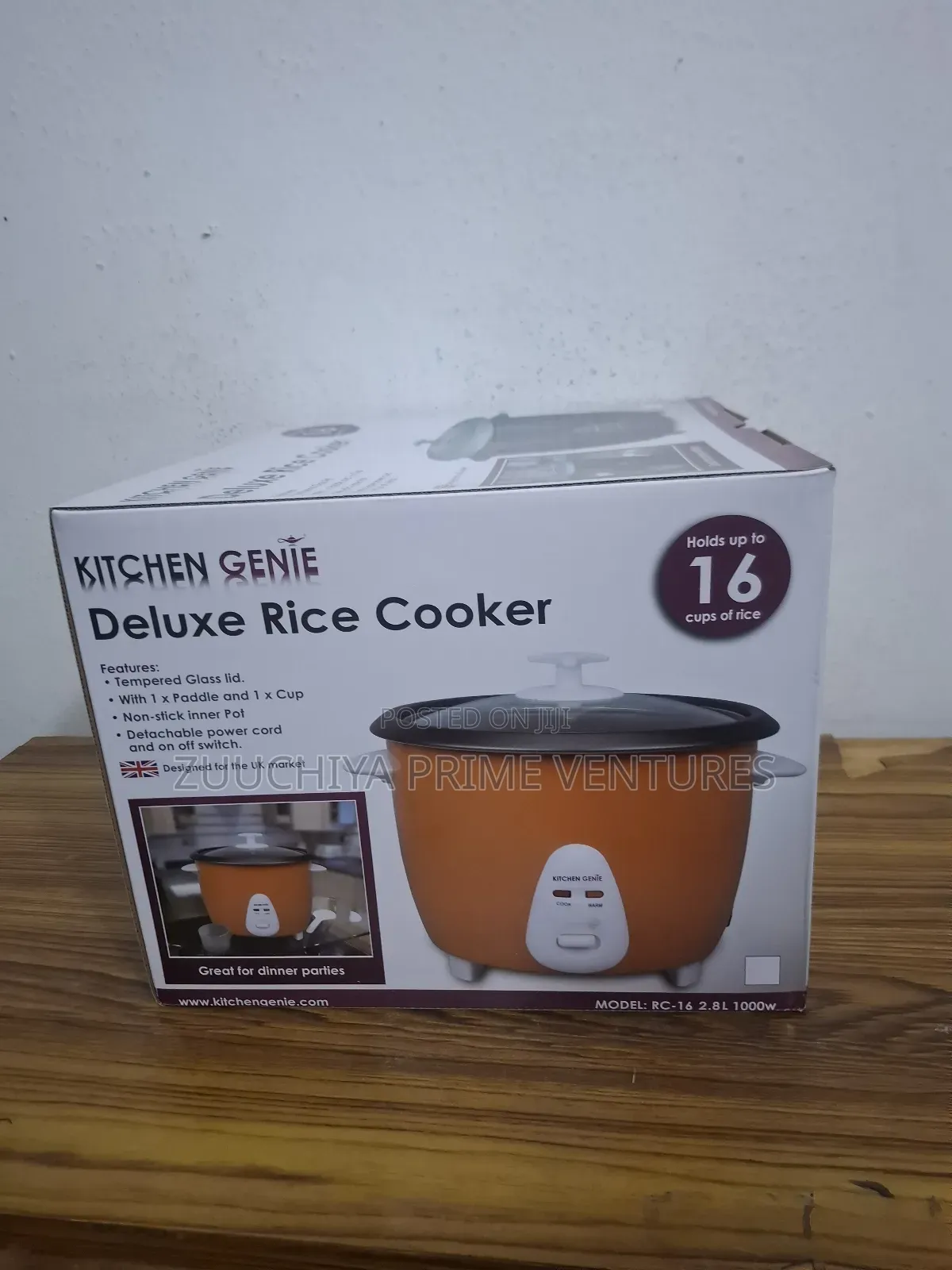 2.8l Kitchen Genie Rice Cooker Uk