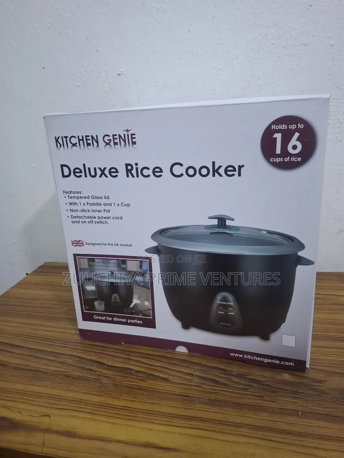 2.8l Kitchen Genie Rice Cooker Uk