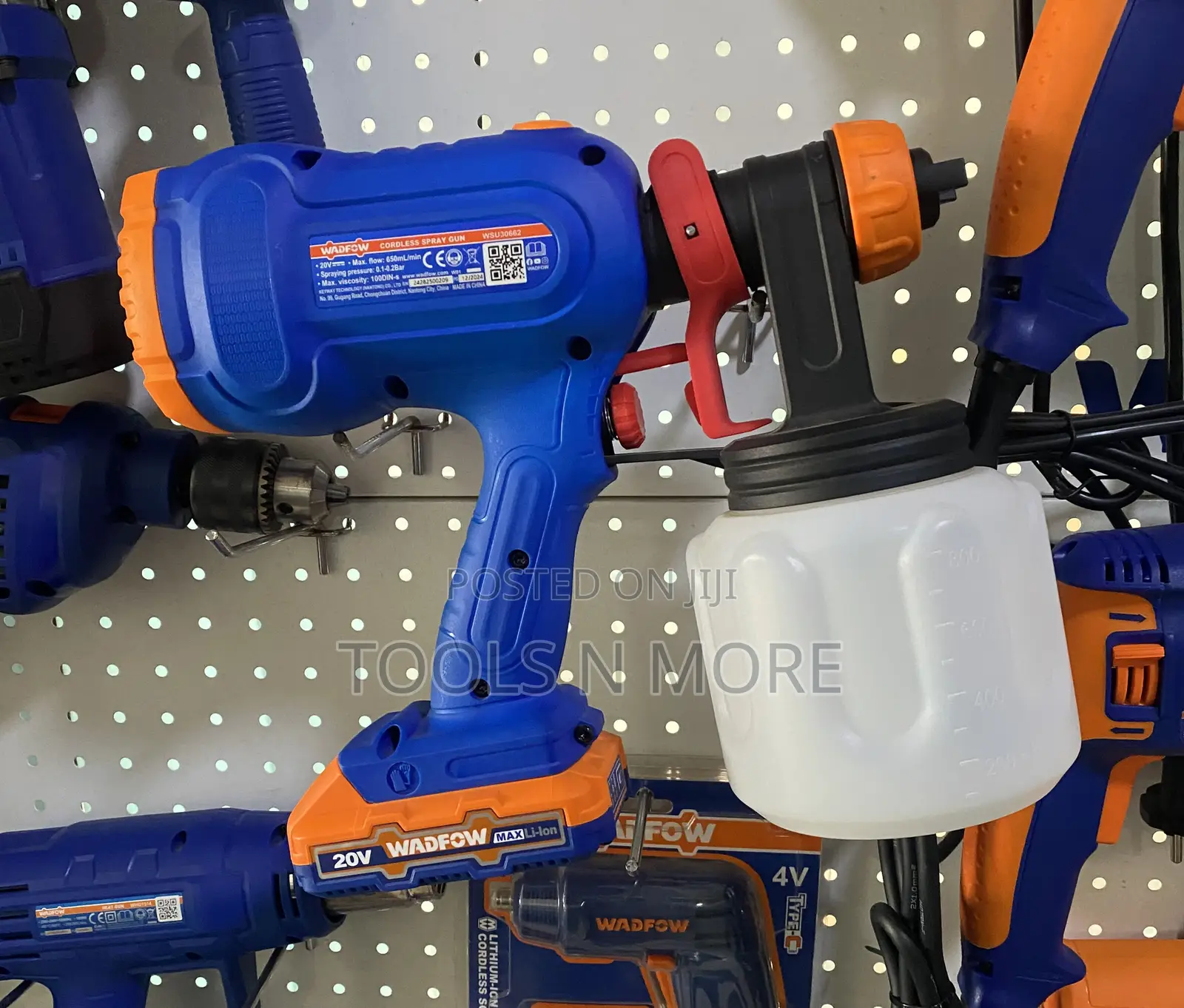 Wadfow Cordless Spray Gun 20v