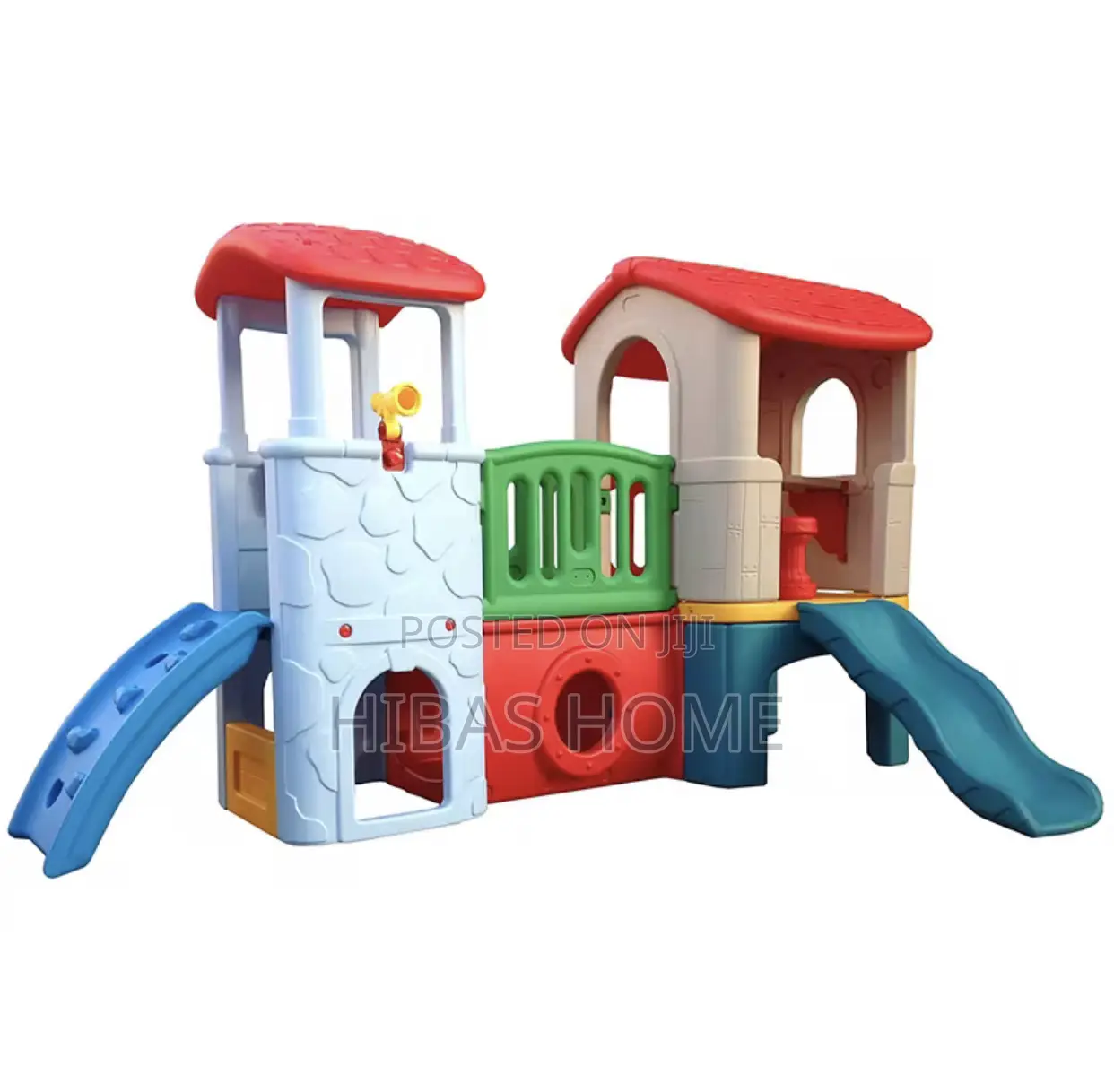 School Playground Houses With Slide Kids Big Clubhouses