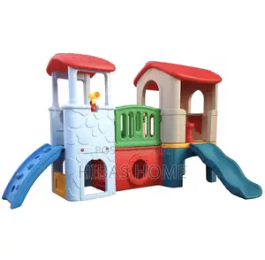 School Playground Houses With Slide Kids Big Clubhouses