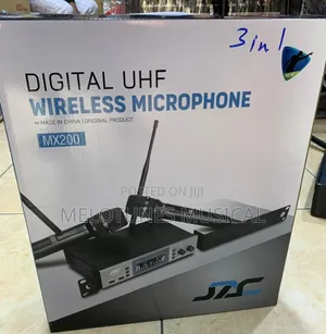 Jac Mx200 Uhf 2-Ch Hand Lapel Digital Wireless Microphone