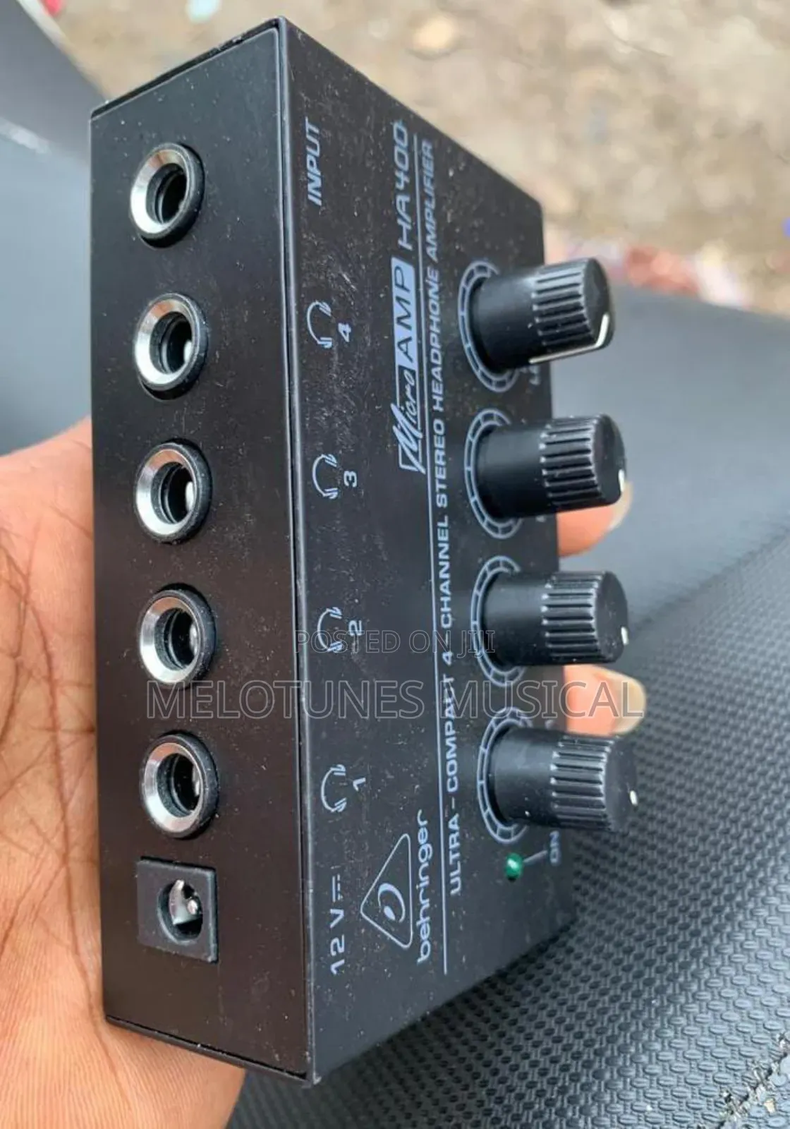 Behringer Ha400 Headphone Amplifier [4-Channel]