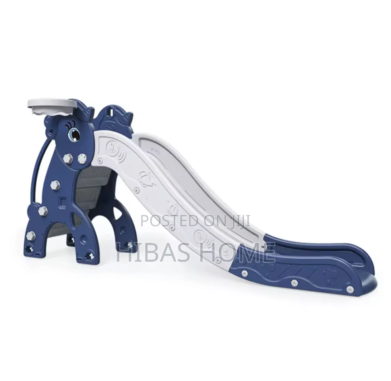 Deer Shaped Blue Grey Slides Kids Slide 143*47*72