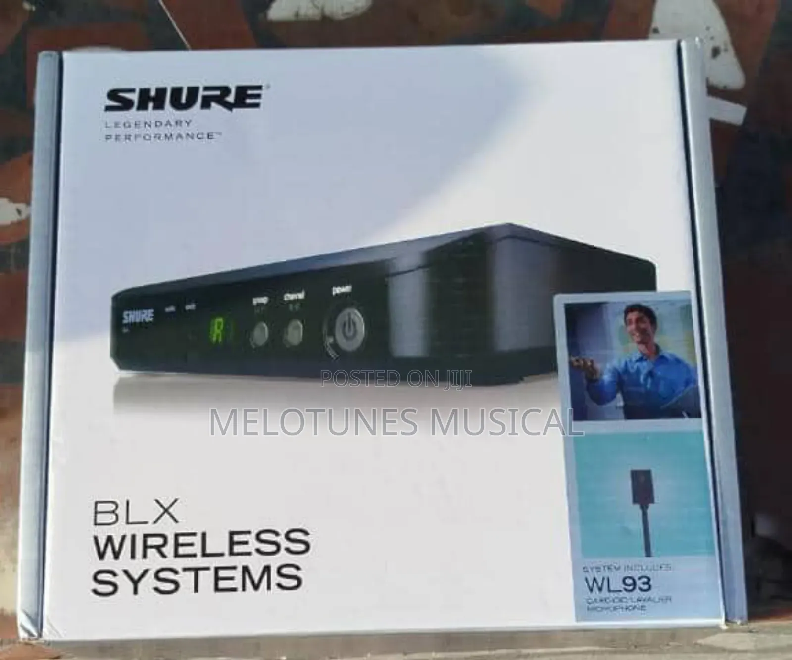 Shure BLX Single Wireless Lapel Microphone