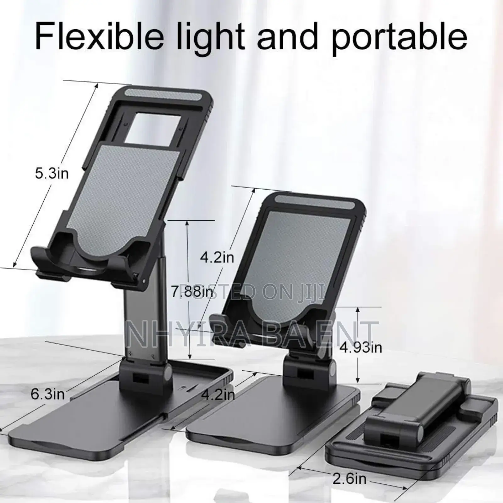 Phone and Laptop Holder and Cooling Fan Stand