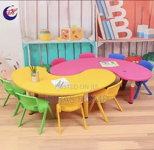 Moon Arc Table School Tables for Classroom Table Kids