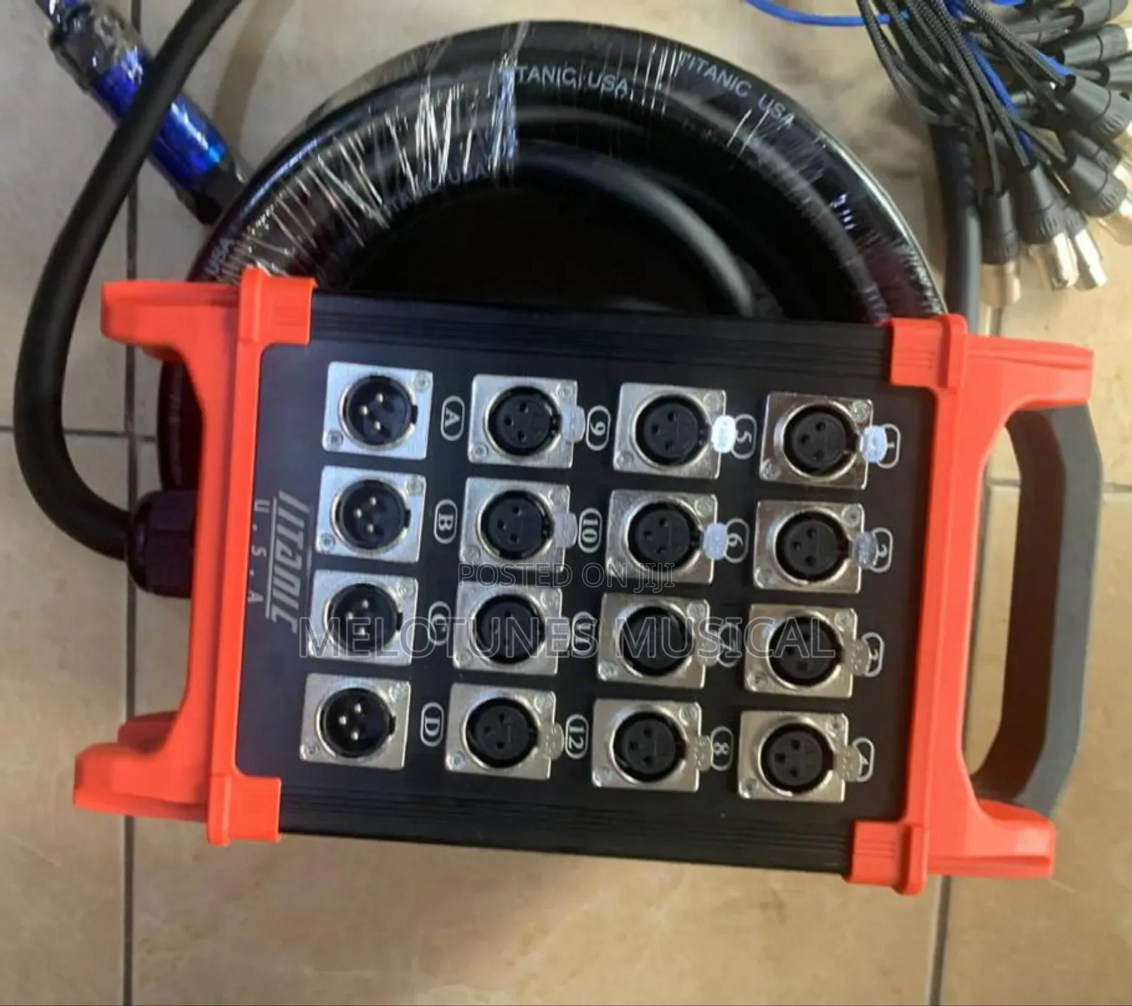 Titanic 12 Input + 4 Output 30 Meters Snake Cable