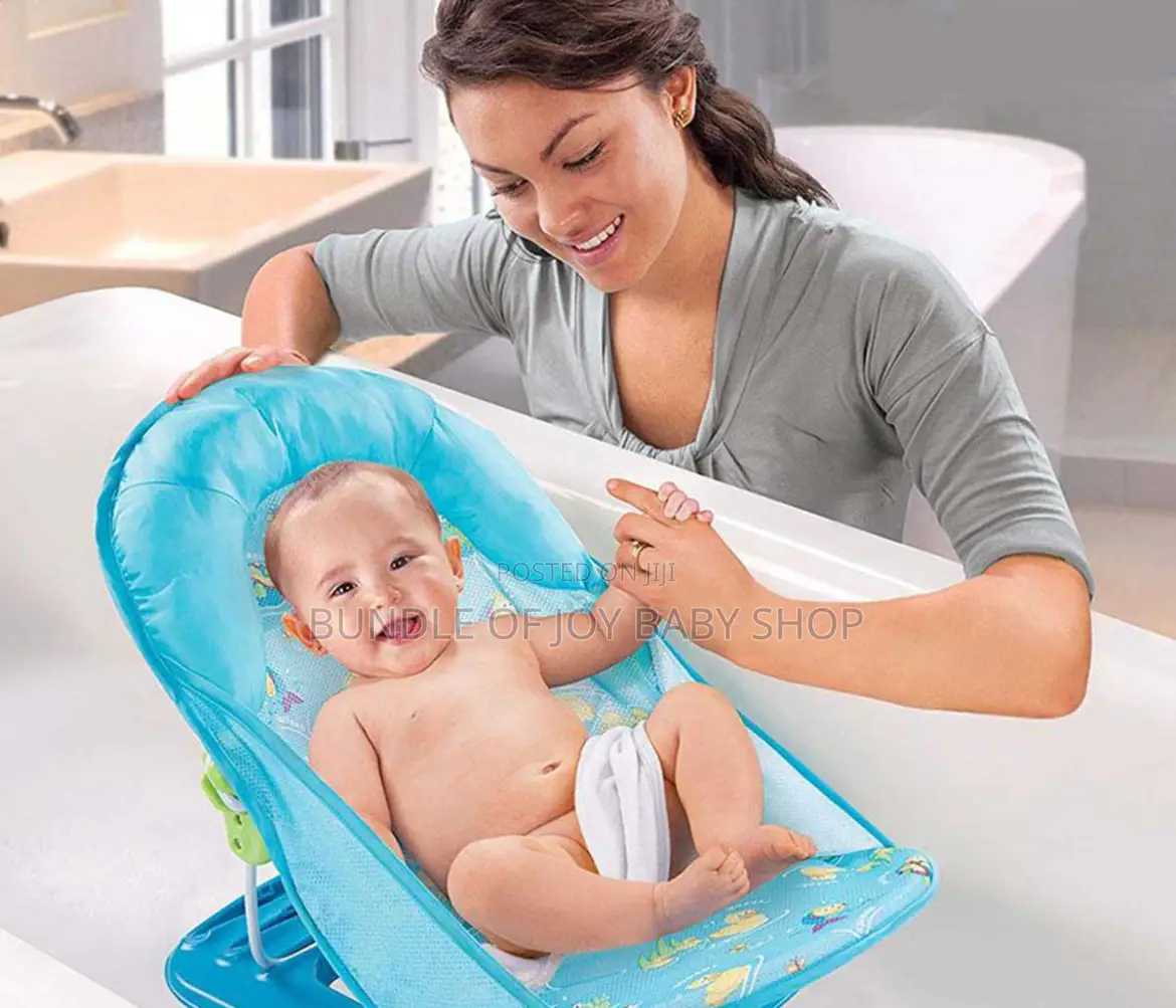 Baby Foldable Bath Seat With Back Support