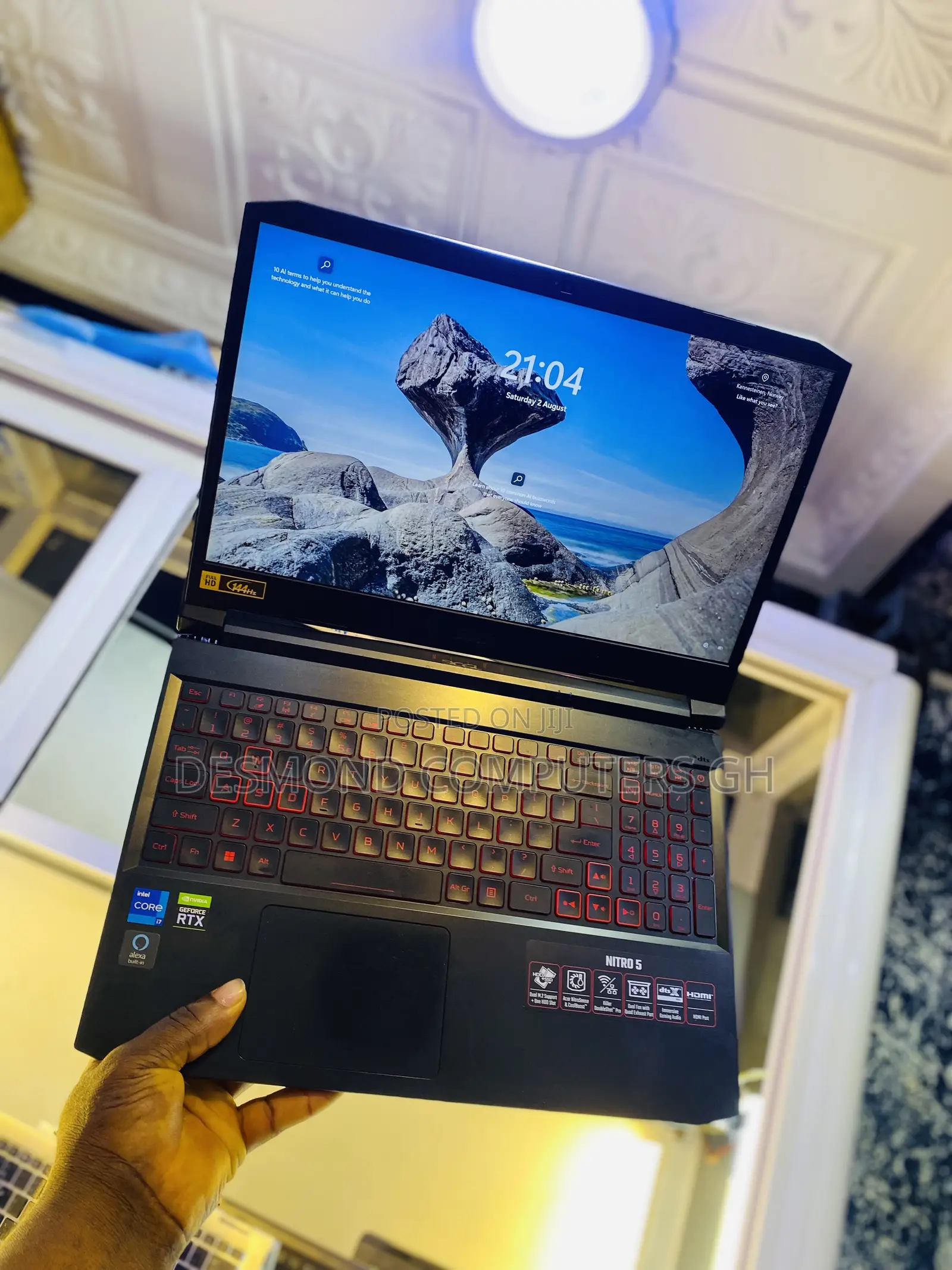 Laptop Acer Nitro 5 16GB Intel Core i7 SSD 512GB
