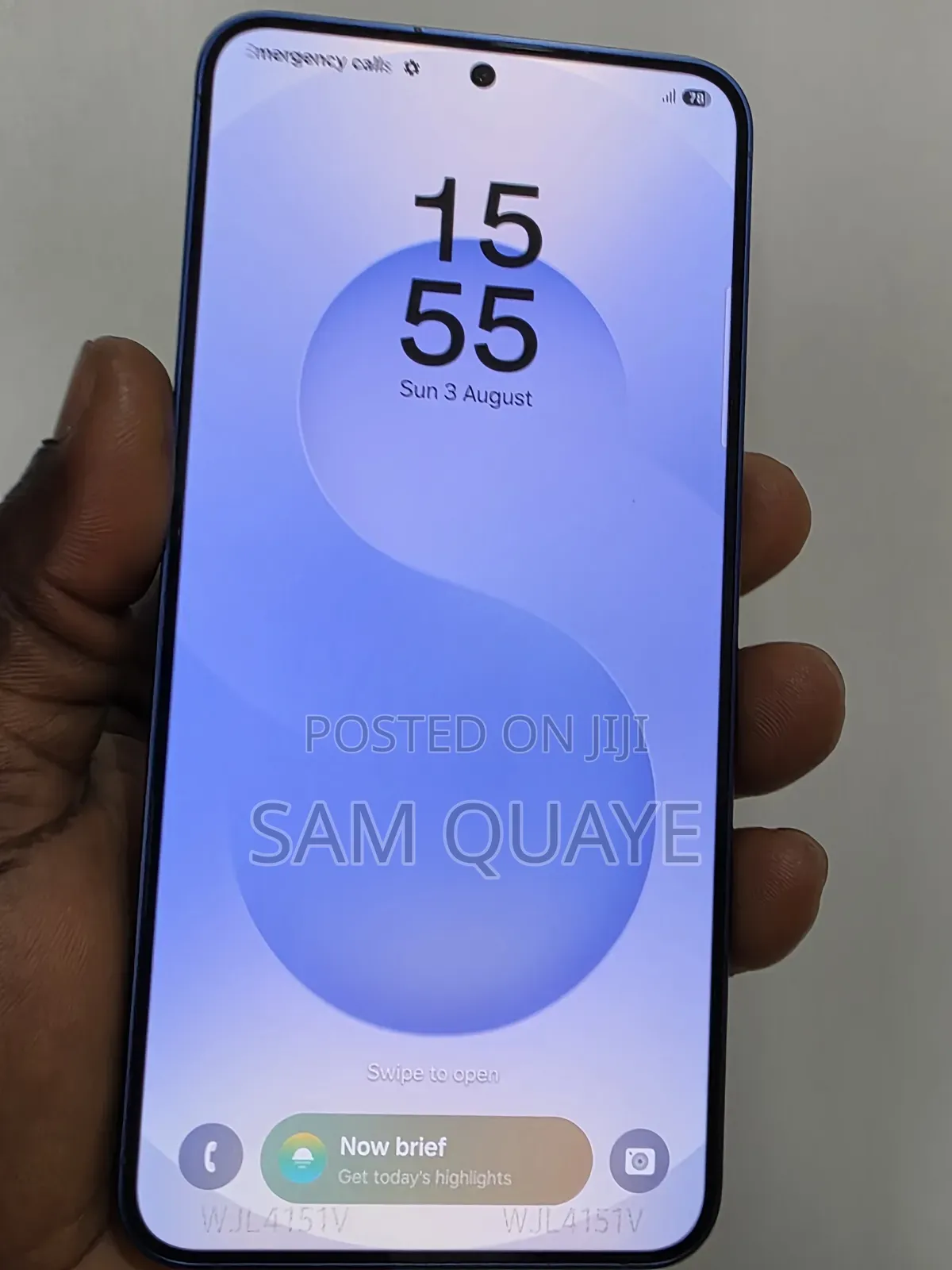 New Samsung Galaxy S25+ 256 GB Blue
