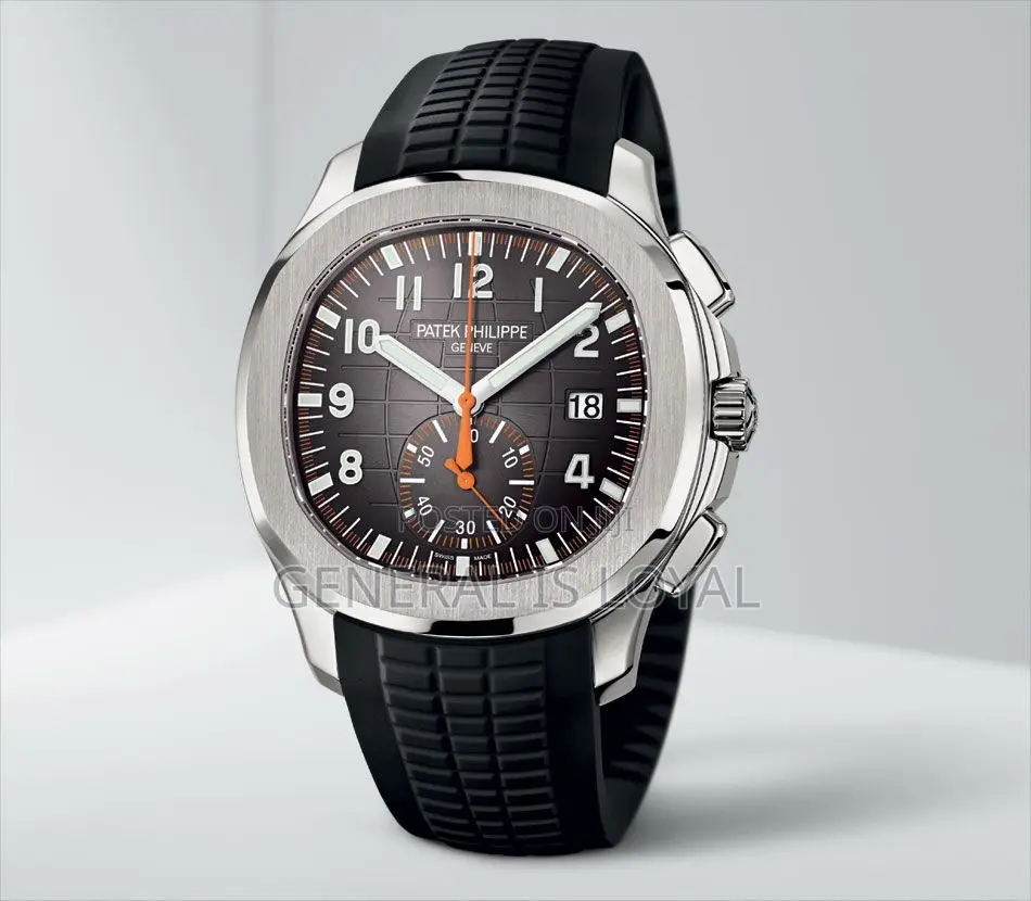 Original Patek Philippe Silicone Strap Mens Watch